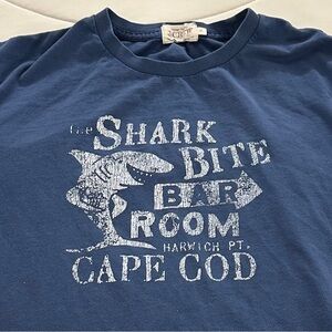 J. Crew | Classic Blue Shark Vintage Graphic T-Shirt